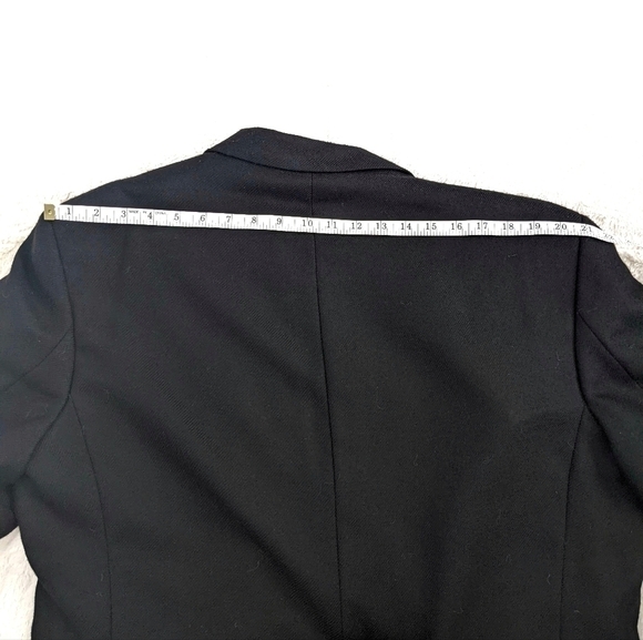 OSCAR de la Renta Wool Black Blazer - Picture 6 of 12